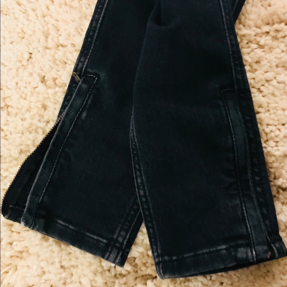 Banana Republic jean leggings ankle zip dark sz 26-*2 FREE Solar-Powered Toys - Picture 6 of 16
